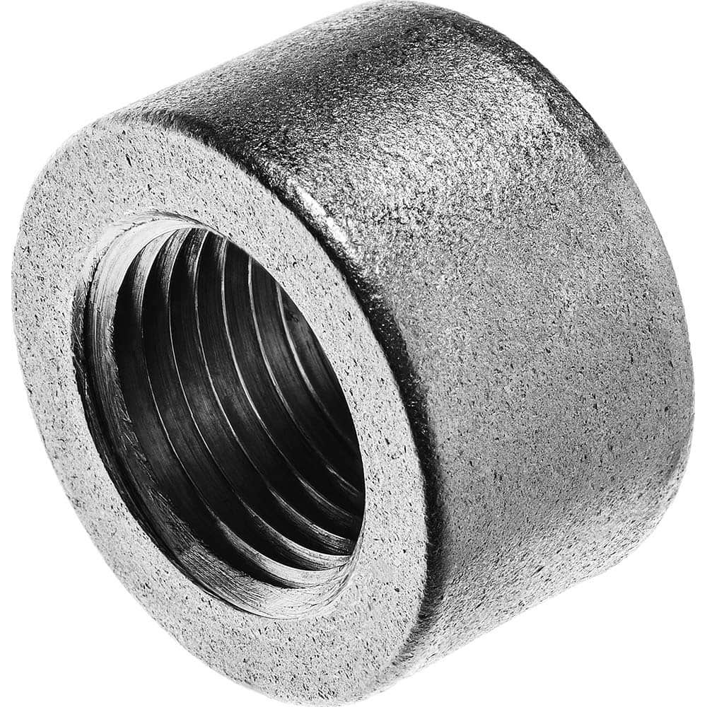 USA Sealing - Stainless Steel Pipe Fittings; Type: Half Coupling ; Fitting Size: 2 x 2 ; End Connections: FBSPT x Butt Weld ; Material Grade: 316 ; Pressure Rating (psi): 150 - Exact Industrial Supply