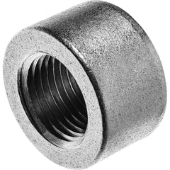 USA Sealing - Stainless Steel Pipe Fittings; Type: Half Coupling ; Fitting Size: 1-1/2 x 1-1/2 ; End Connections: FBSPT x Butt Weld ; Material Grade: 316 ; Pressure Rating (psi): 150 - Exact Industrial Supply