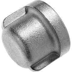 USA Sealing - Stainless Steel Pipe Fittings; Type: Cap ; Fitting Size: 3/8 x 3/8 ; End Connections: FBSPT x FBSPT ; Material Grade: 316 ; Pressure Rating (psi): 150 - Exact Industrial Supply