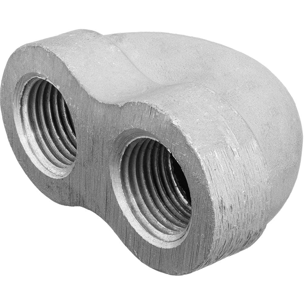 USA Sealing - Aluminum Pipe Fittings; Type: 180 Return Bend ; Fitting Size: 3/4 x 3/4 ; End Connections: FNPT x FNPT ; Material Grade: Class 150 ; Pressure Rating (psi): 150 - Exact Industrial Supply