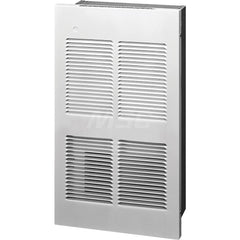 Electric Forced Air Heaters; Heater Type: Wall; Maximum BTU Rating: 10236; Voltage: 120V; Phase: 1; Wattage: 3000; Overall Length (Inch): 21-3/4; Overall Length (Decimal Inch): 21.7500; Overall Width (Inch): 13; Overall Width (Decimal Inch - 4 Decimals):