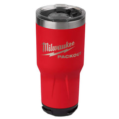 Paper & Plastic Cups, Plates, Bowls & Utensils; Cup Type: Tumbler; Material: Steel; Color: Red; Capacity: 30.000; Capacity: 30.000 oz; For Beverage Type: Cold; Hot; Microwave-safe: No; Disposable: No