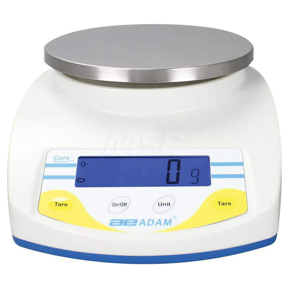 Portion Control & Counting Bench Scales; System Of Measurement: pounds; ounces; kilograms; grams; Display Type: Backlit; Digital LCD; Capacity (oz.): 2000.000; Capacity (kg): 2000.000; Capacity: 2000.000; Graduation: 1.0000; Platform Length: 5.7; Platform