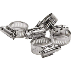 Worm Gear Clamps; Clamp Type: Worm Drive; Minimum Diameter (mm): 1.250; Minimum Diameter (Fractional Inch): 11/16; Minimum Diameter (Decimal Inch): 1.2500; Maximum Diameter (Decimal Inch): 1.2500; Maximum Diameter (mm): 1.25; Maximum Diameter (Inch - Frac