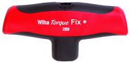 TorqueFix Torque Control T-handle 53.1 In lbs./ 6Nm. High Torque Soft Grips for Comfortable Torque Control. Replaceable Blades - Caliber Tooling