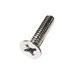 Machine Screw: #8-32 x 3/4″, Flat Head, Phillips Stainless Steel, NL-19 Finish, Grade 18-8, ANSI B18.6.3