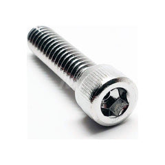 Socket Cap Screw: M8 x 1.25 Thread, DIN 912, 5 mm Drive 25 mm Thread Length, Stainless Steel, NL-19