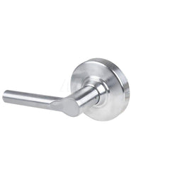 Lever Locksets; Type: Cylindrical Lock; Key Type: Keyless; Strike Type: Curved Lip Strike; Finish/Coating: Satin Chrome; Material: Metal; Material: Metal; Door Thickness: 1.75 in; Backset: 2.75 in; Cylinder Type: No Keyway; Minimum Order Quantity: Metal;