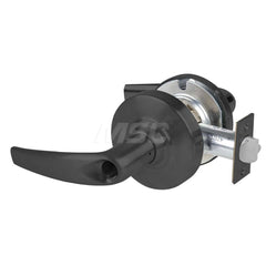 Lever Locksets; Type: Cylindrical Lock; Key Type: Keyless; Strike Type: Curved Lip Strike; Finish/Coating: Matte Black; Material: Metal; Material: Metal; Door Thickness: 1.75 in; Backset: 2.75 in; Cylinder Type: No Keyway; Minimum Order Quantity: Metal; M