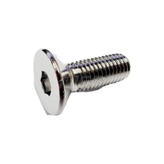 Flat Socket Cap Screw: 1/4-20 x 1″ Long, 18-8 Stainless Steel, NL-19 Finish Hex Socket