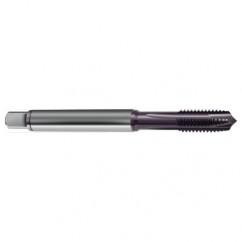 M8x1.25 6H 3-Flute PM Cobalt Spiral Point Plug Tap-TiAlN - Caliber Tooling