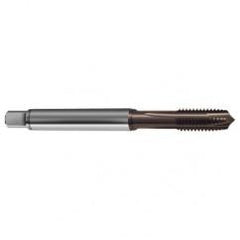 M10x1.25 6H 3-Flute PM Cobalt Spiral Point Plug Tap-TiAlN - Caliber Tooling