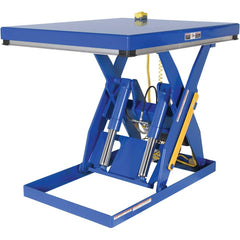 Vestil - Lifting Tables; Type: Electric Hydraulic Lift ; Lift Style: Scissor ; Style: Electric ; Load Capacity (Lb.): 4000.000 ; Minimum Height (Inch): 7 ; Lift Height (Inch): 43 - Exact Industrial Supply