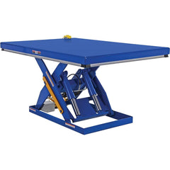 Vestil - Lifting Tables; Type: Electric Hydraulic Lift ; Lift Style: Scissor ; Style: Electric ; Load Capacity (Lb.): 4000.000 ; Minimum Height (Inch): 7 ; Lift Height (Inch): 43 - Exact Industrial Supply