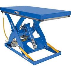 Vestil - Lifting Tables; Type: Electric Hydraulic Lift ; Lift Style: Scissor ; Style: Electric ; Load Capacity (Lb.): 3000.000 ; Minimum Height (Inch): 7 ; Lift Height (Inch): 43 - Exact Industrial Supply