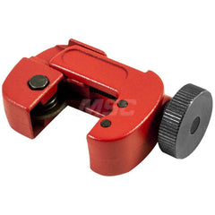 Hand Tube Cutter: 1/8 to 1″ Tube 2-1/2″ OAL, Cuts Steel & Stainless Steel