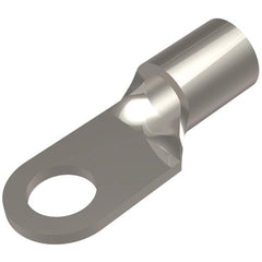 Burndy - Ring Terminals; Terminal Type: Ring Tongue ; Insulation Type: NonInsulated ; Connection Type: Compression ; Compatible Wire Size (AWG): 4/0 ; Stud Size (Inch): 1/2 ; Color: Tin - Exact Industrial Supply