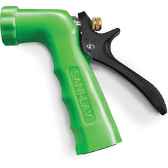 SANI-LAV - Sprayers & Nozzles; Type: Small Industrial Spray Nozzle ; Color: Green ; Connection Type: Female to Male ; Material: Zinc; Hardened Plastic ; Material Grade: N/A ; Gallons Per Minute @ 100 Psi: 6.5 - Exact Industrial Supply