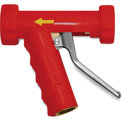 SANI-LAV - Sprayers & Nozzles; Type: Large Industrial Spray Nozzle ; Color: Red ; Connection Type: Female to Male ; Material: Brass; Stainless Steel ; Material Grade: N/A ; Gallons Per Minute @ 100 Psi: 8.9 - Exact Industrial Supply