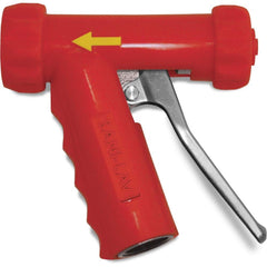 SANI-LAV - Sprayers & Nozzles; Type: Mid-Sized Spray Nozzle ; Color: Red ; Connection Type: Female to Male ; Material: Aluminum; Stainless Steel ; Material Grade: N/A ; Pipe Size (Inch): 3/4 - Exact Industrial Supply