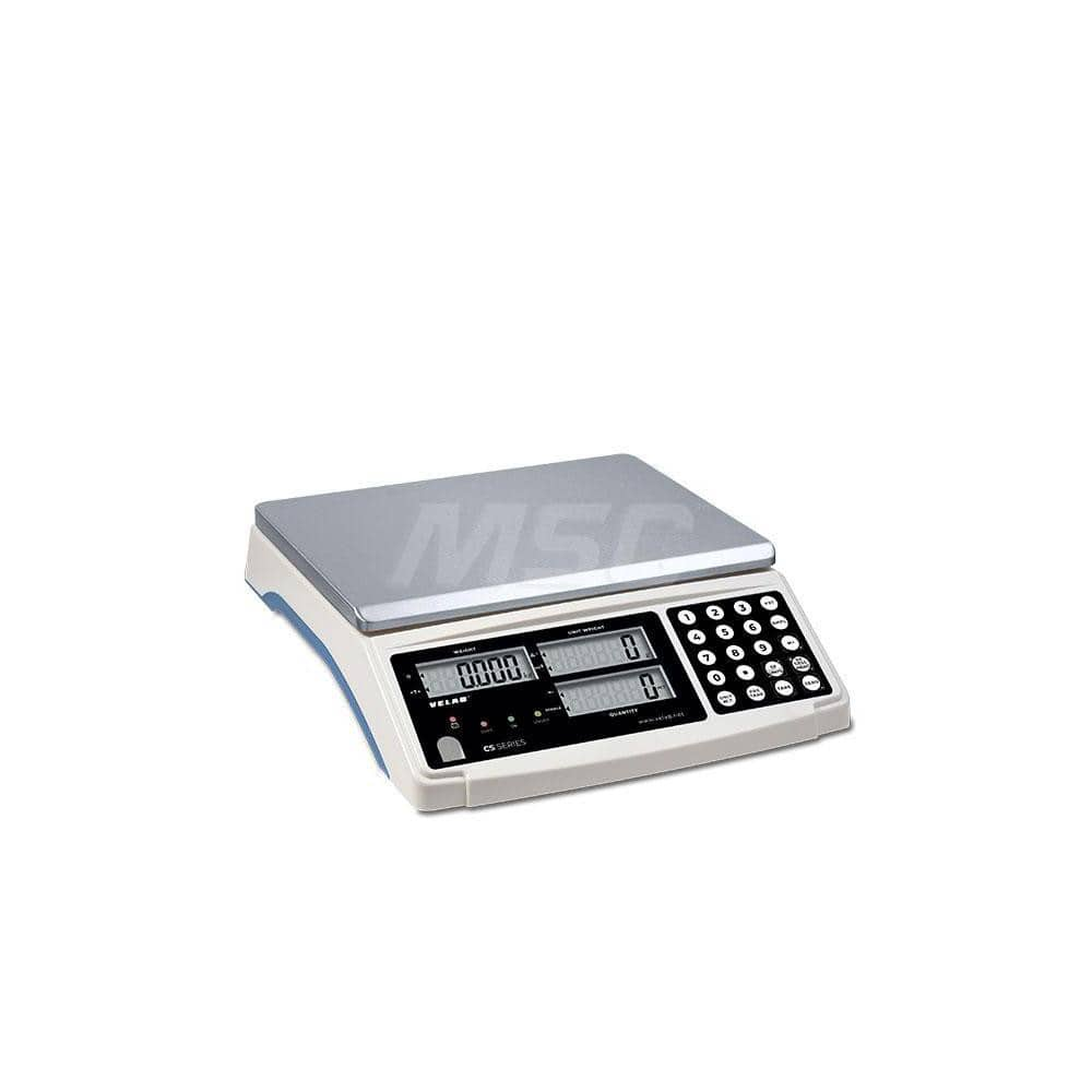 Portion Control & Counting Bench Scales; System Of Measurement: pounds; kilograms; grams; Display Type: LCD; Capacity (oz.): 15.000; Capacity (kg): 15.000; Capacity: 15.000; Overall Diameter: 4.3; Platform Length: 14.2; Platform Length (Inch): 14.2; Platf