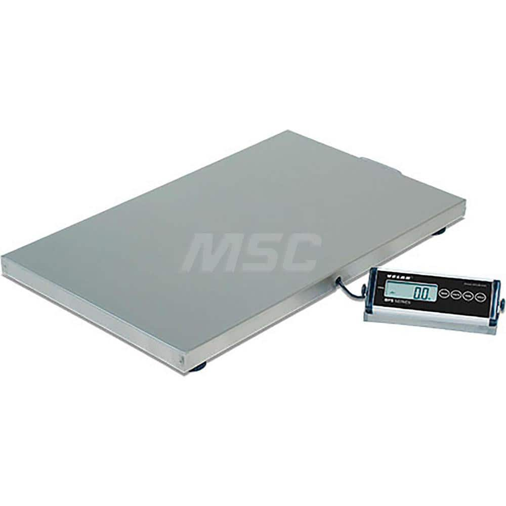 Shipping & Receiving Platform & Bench Scales; System Of Measurement: ounces; Display Type: LCD; Capacity (Lb.): 150 lb; Capacity (kg): 150 lb; Capacity: 150 lb; Calibration: External; Base Length (Inch): 12.4000; Base Length (Decimal Inch): 12.4000; Base