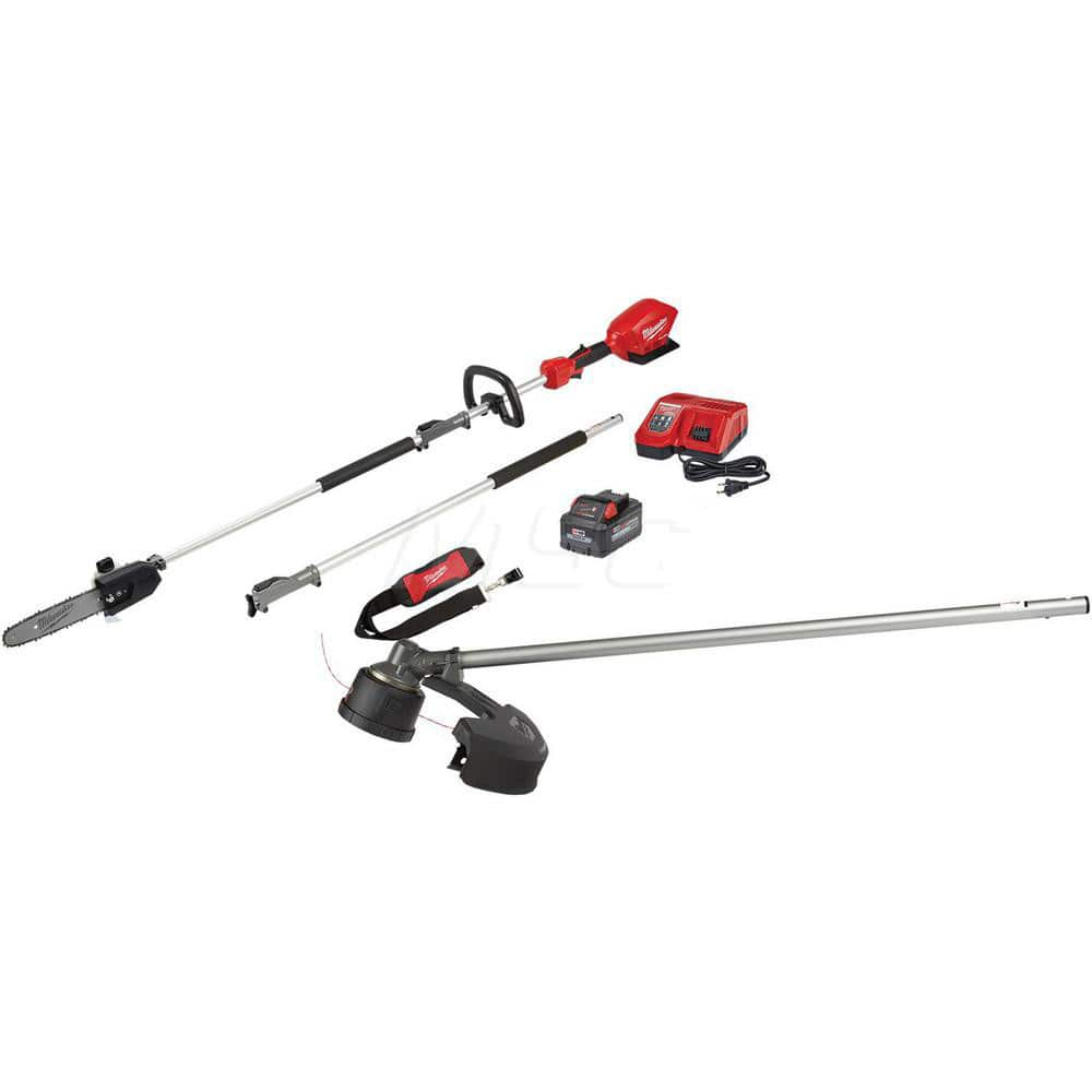 Power Lawn & Garden Equipment Accessories; For Use With: Edger: String Trimmer; Articulating Hedge Trimmer; Overall Height: 6.5 in; Additional Information: Includes; Attachment Extension; Battery Pack; 16x40″ Aluminum M18 String Trim Attachment; String Tr