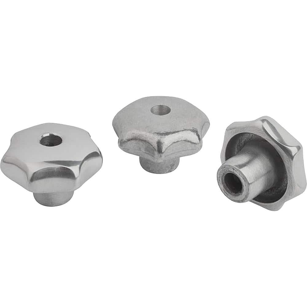 Clamp Handle Grips; For Use With: Utensils; Small Tools; Gauges; Grip Length: 0.7900; Spindle Diameter Compatibility: 0.25 in; Material: 304 Stainless Steel; Spindle Diameter Compatibility (Inch): 0.25 in; Length (Decimal Inch): 0.7900; Material: 304 Stai