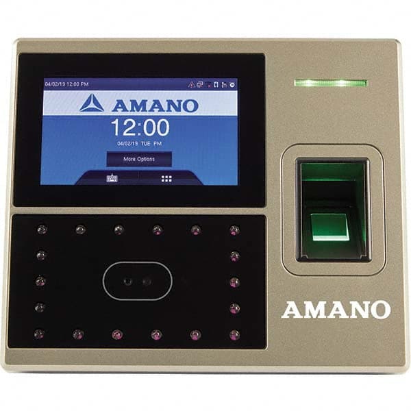 Amano - Time Clocks & Time Recorders Punch Style: Biometric Power Source: 100 to 240 V @ 50 to 60 Hz - Caliber Tooling