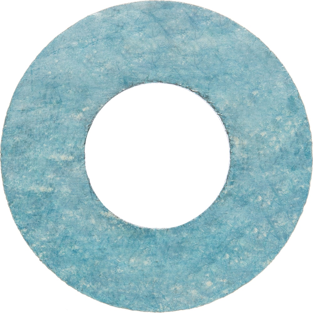 USA Sealing - Flange Gasketing; Nominal Pipe Size: 10 (Inch); Inside Diameter (Inch): 10-3/4 ; Thickness: 1/64 (Inch); Outside Diameter (Inch): 14-1/4 ; Material: Aramid Fiber with Buna-N Binder ; Color: Blue - Exact Industrial Supply