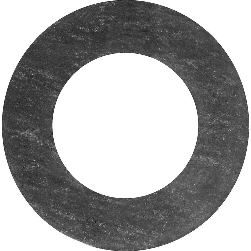 USA Sealing - Flange Gasketing; Nominal Pipe Size: 4 (Inch); Inside Diameter (Inch): 4-1/2 ; Thickness: 1/8 (Inch); Outside Diameter (Inch): 7-1/8 ; Material: Aramid with Neoprene Binder ; Color: Dark Gray - Exact Industrial Supply