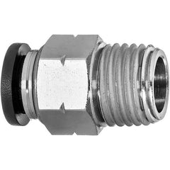 USA Sealing - Plastic Push-To-Connect Tube Fittings Type: Male Straight Tube Outside Diameter (Inch): 1/2 - Caliber Tooling