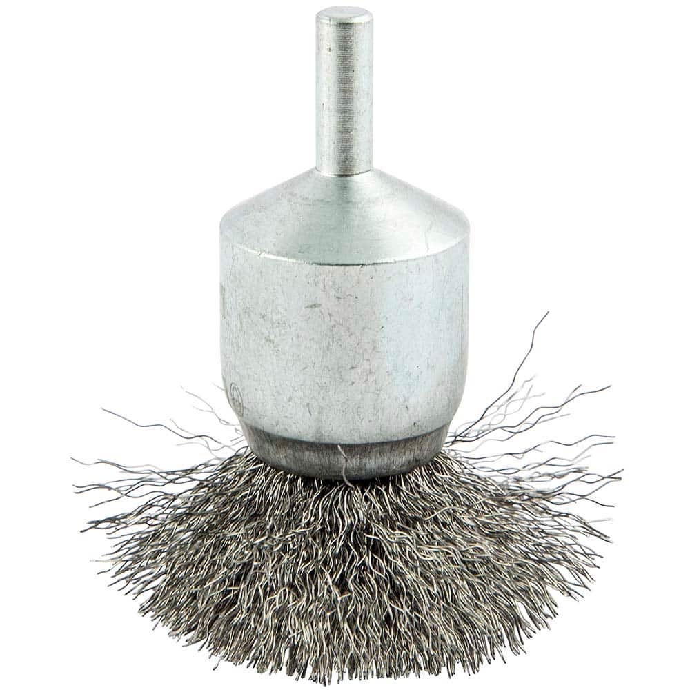 Norton - End Brushes Brush Diameter (Inch): 2 Fill Material: Carbon Steel - Caliber Tooling