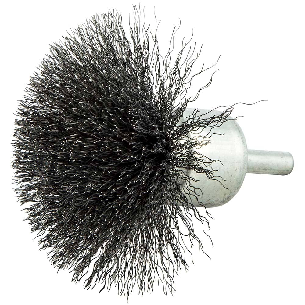 Norton - End Brushes Brush Diameter (Inch): 3 Fill Material: Carbon Steel - Caliber Tooling