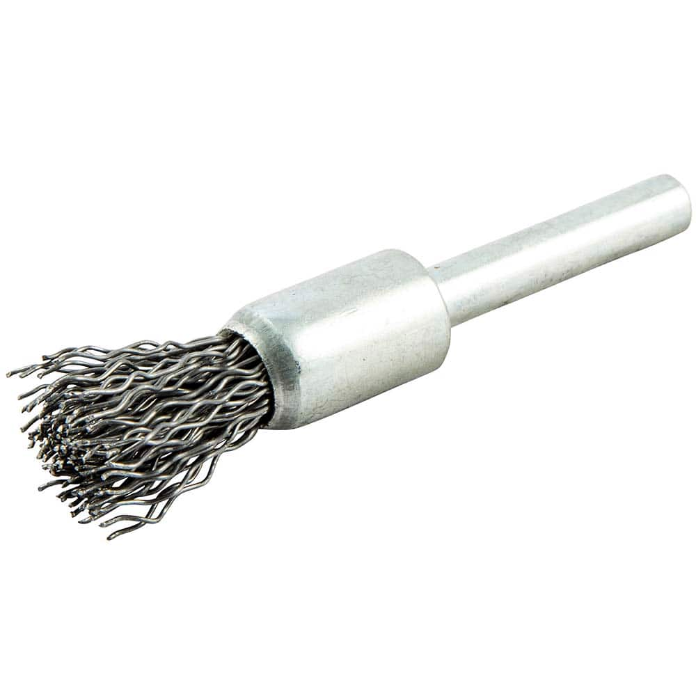 Norton - End Brushes Brush Diameter (Inch): 1/2 Fill Material: Carbon Steel - Caliber Tooling