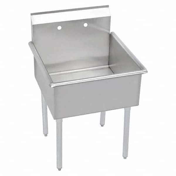 ELKAY - Stainless Steel Sinks Type: Scullery Sink Outside Length: 27 (Inch) - Caliber Tooling