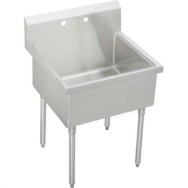 ELKAY - Stainless Steel Sinks Type: Scullery Sink Outside Length: 39 (Inch) - Caliber Tooling