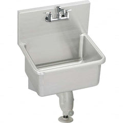 ELKAY - Stainless Steel Sinks Type: Utility Sink Outside Length: 25 (Inch) - Caliber Tooling