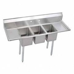 ELKAY - Stainless Steel Sinks Type: Scullery Sink Outside Length: 66 (Inch) - Caliber Tooling