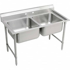 ELKAY - Stainless Steel Sinks Type: Scullery Sink Outside Length: 47-1/4 (Inch) - Caliber Tooling