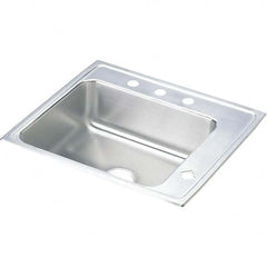 ELKAY - Stainless Steel Sinks Type: Drop In Sink Outside Length: 22 (Inch) - Caliber Tooling