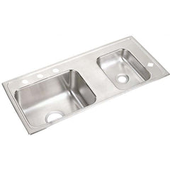 ELKAY - Stainless Steel Sinks Type: Drop In Sink Outside Length: 37-1/4 (Inch) - Caliber Tooling