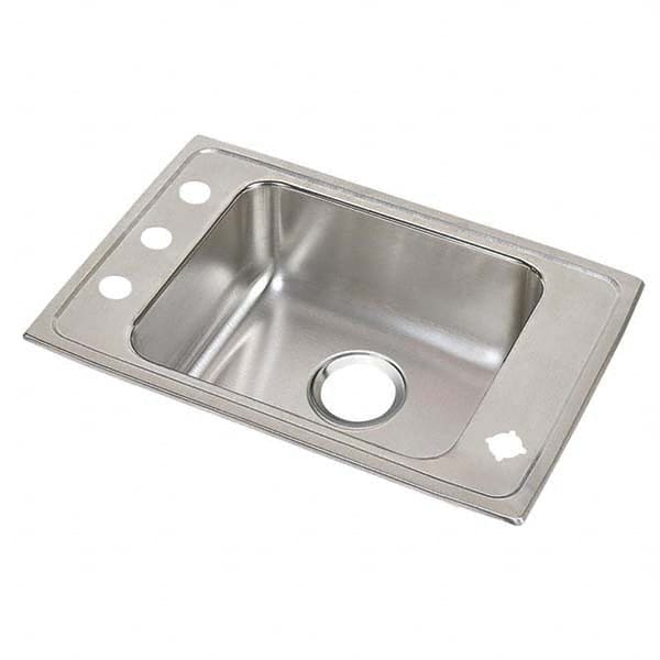 ELKAY - Stainless Steel Sinks Type: Drop In Sink Outside Length: 31 (Inch) - Caliber Tooling