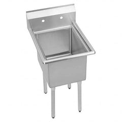 ELKAY - Stainless Steel Sinks Type: Scullery Sink Outside Length: 23 (Inch) - Caliber Tooling