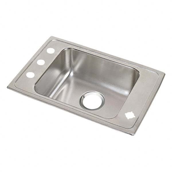 ELKAY - Stainless Steel Sinks Type: Drop In Sink Outside Length: 25 (Inch) - Caliber Tooling