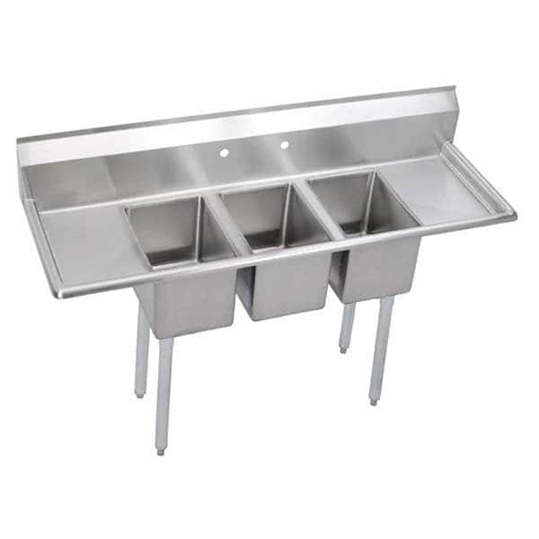 ELKAY - Stainless Steel Sinks Type: Scullery Sink Outside Length: 58 (Inch) - Caliber Tooling