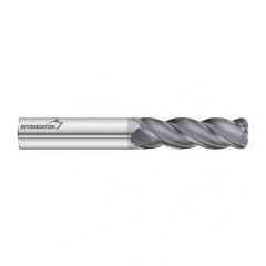 5/8 Dia. x 5 Overall Length 4-Flute .060 C/R Solid Carbide SE End Mill-Round Shank-Center Cut-FC18 - Caliber Tooling