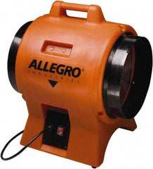 Allegro - 12" Inlet, Electric AC Axial Blower - 1 hp, 2,180 CFM (Free Air), 230 Max Voltage Rating - Caliber Tooling