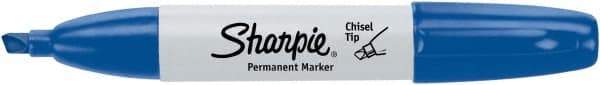 Sharpie - Blue Permanent Marker - Chisel Tip, AP Nontoxic Ink - Caliber Tooling