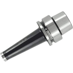 Iscar - HSK40E Taper Shank 12mm Hole End Mill Holder/Adapter - 21mm Nose Diam, 53mm Projection, Through-Spindle Coolant - Exact Industrial Supply